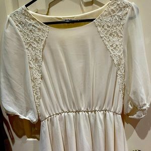 Bought in London thought it was a cute mid dress for crafty weather